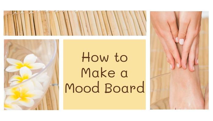 Tablero de inspiración para el cuidado de la piel con 'Cómo hacer un tablero de inspiración' como título - Cómo crear tu tablero de inspiración personal: Una guía simple con ejemplos - Imagen