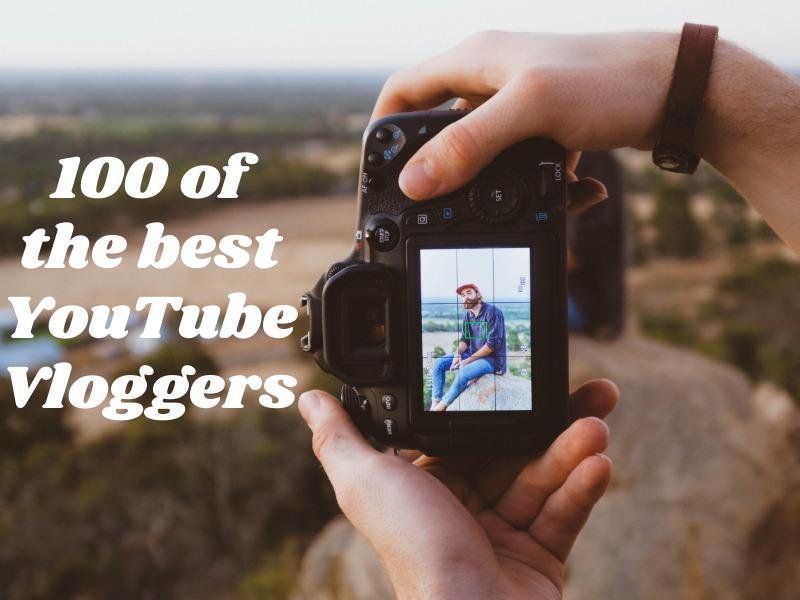 100 YouTube Vloggers, pessoa gravando vlog - Vloggers populares do YouTube - Imagem
