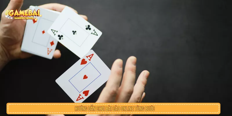Cách chơi bài cào online theo từng bước