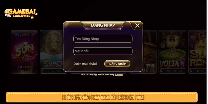 Đăng Nhập Game Bài: Cách Vào Tài Khoản Và Xử Lý Lỗi Hướng dẫn đăng nhập game bài trên điện thoại