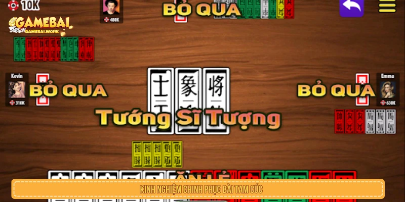 Lưu ý khi chơi bài Tam Cúc cho người mới